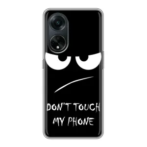 Чохол з прикольним текстом на Oppo A98 (Dont)