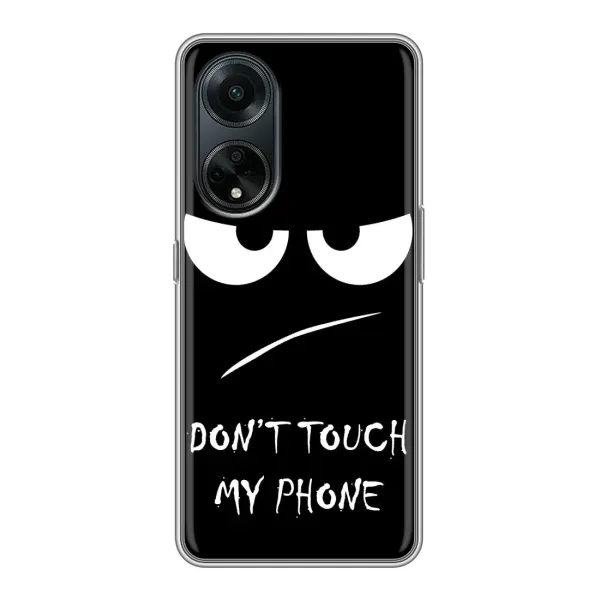 Чехол с рисунком «Dont» для OPPO A98 Чехол с рисунком «Dont» для OPPO A98