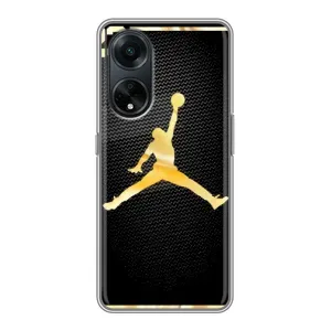 Силиконовый Чехол Nike Air Jordan на Оппо А98 (Джордан 23)