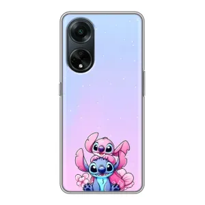 Чохол з малюнком Стіч для OPPO A98 (Ейнджел і Стіч)