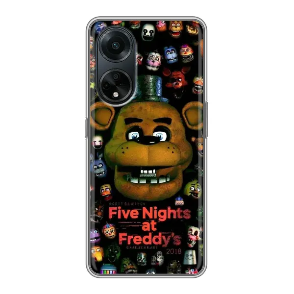 Чехол с рисунком «Freddy» для OPPO A98