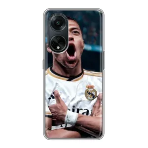 Чехол (TPU) с Футболистом на Oppo A98 (Гол Мбаппе)