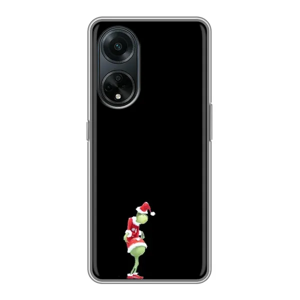 Чехол с рисунком «Гринч на чорном» для OPPO A98 Чехол с рисунком «Гринч на чорном» для OPPO A98