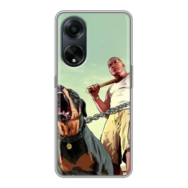 Чехол с рисунком «GTA» для OPPO A98 Чехол с рисунком «GTA» для OPPO A98