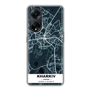 Чехлы силиконовые (Город Харьков) на Оппо А98 (Харьков)