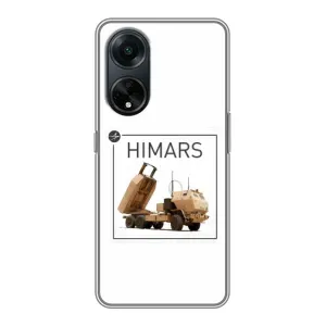 Чехлы на военную тематику для Oppo A98 (HIMARS)