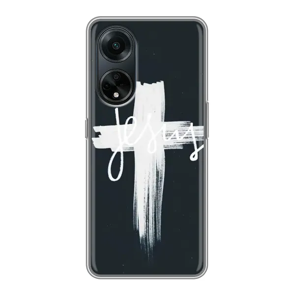 Чехол с рисунком «Jesus» для OPPO A98 Чехол с рисунком «Jesus» для OPPO A98