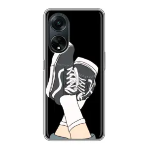 Чохол з Прикольним Принтом на Oppo A98 (Кеди)