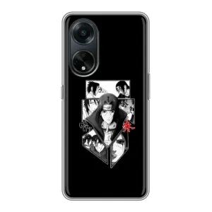 Чехлы с картинкой Итачи Учиха на Oppo A98 (Коллаж Итачи)