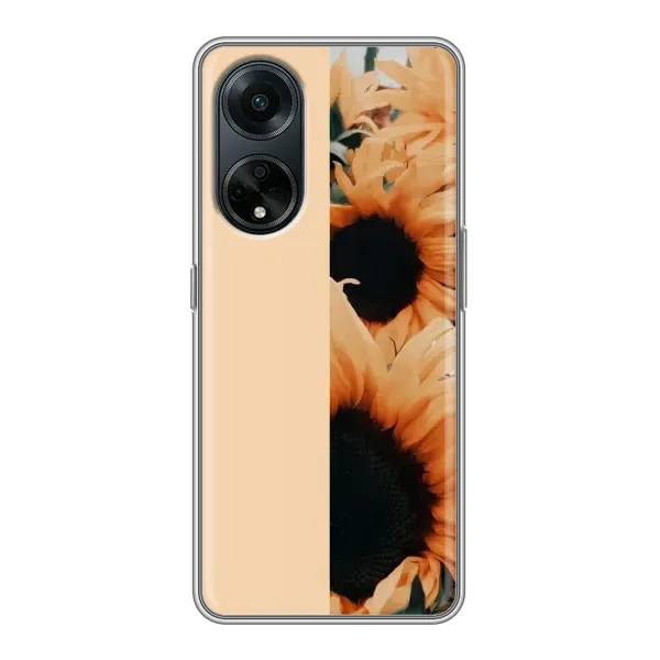 Чехол с рисунком «Красивые подсолнухи» для OPPO A98 Чехол с рисунком «Красивые подсолнухи» для OPPO A98