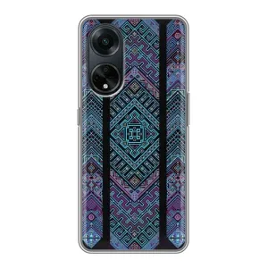 Силиконовый Чехол на Oppo A98 (Крутой орнамент)