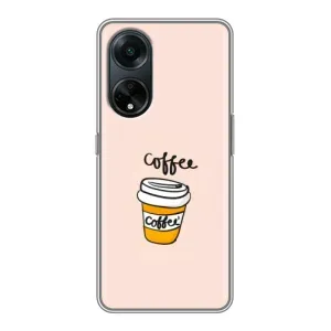 Чохол з зображенням смачної їжі для Oppo A98 (Кружка Кави)