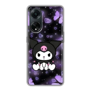 Чехол с персонажем Куроми на Oppo A98 (Куроми на черном)