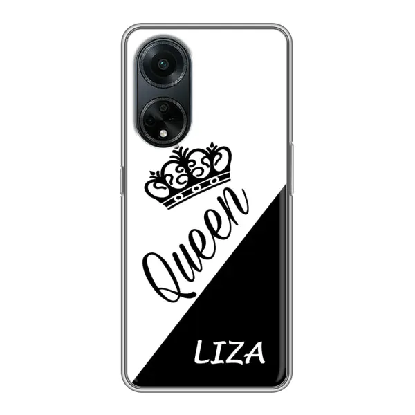 Чехол с рисунком «LIZA» для OPPO A98