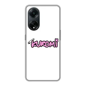 Чехол с персонажем Куроми на Oppo A98 (Лого Куроми)