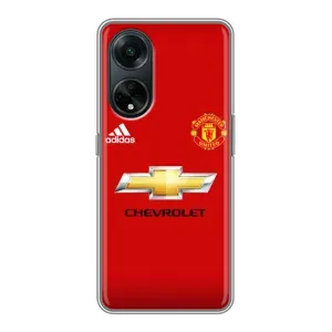 Силиконовые Чехлы принт Футбол на Oppo A98 (Man United)
