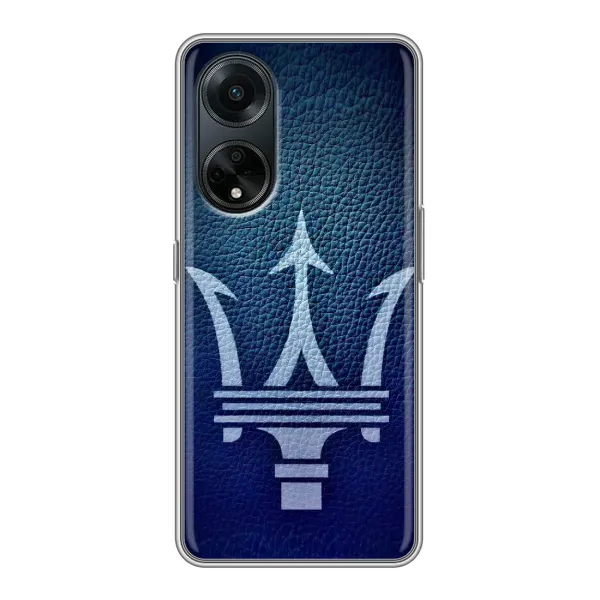 Чехол с рисунком «Лого Maserati» для OPPO A98 Чехол с рисунком «Лого Maserati» для OPPO A98