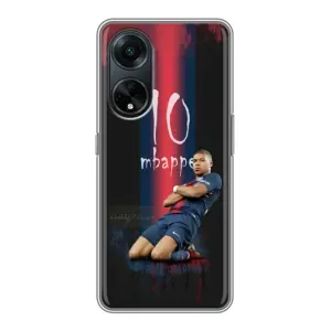 Чехол (TPU) с Футболистом на Oppo A98 (MBAPPE 10)