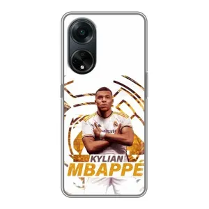 Чехол (TPU) с Футболистом на Oppo A98 (Мбаппе Реал)