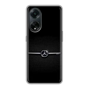 Силиконовый бампер с картинкой машины на Oppo A98 (Mercedes)