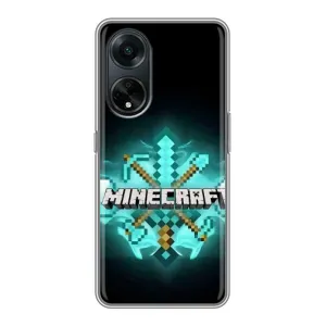 Чехол майнкрафт для Oppo A98 (MineCraft 2)