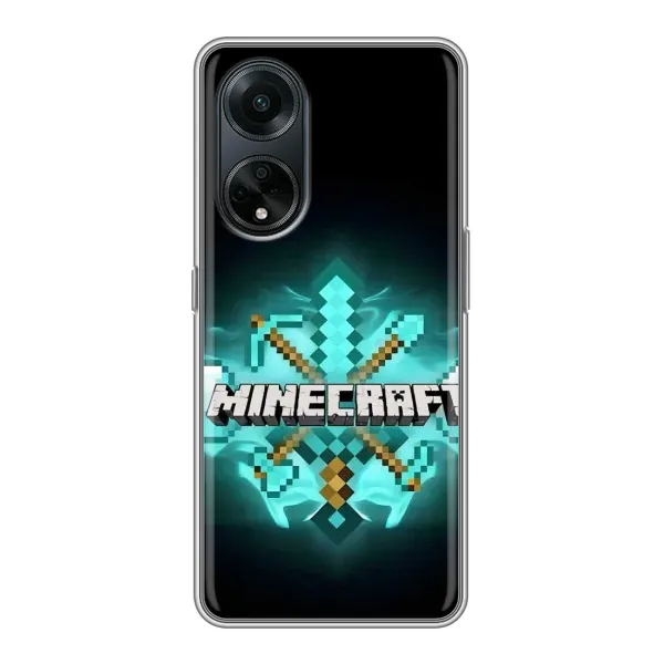 Чехол с рисунком «MineCraft 2» для OPPO A98