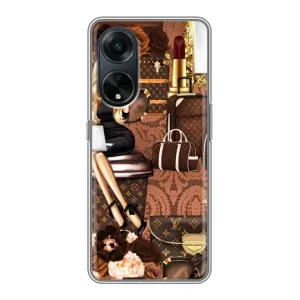 Чехол Стиль Louis Vuitton на Oppo A98 (Мода Луи Виттон)