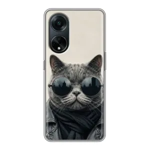 Чохол на тематику: Коти для OPPO A98 (Модний кіт)