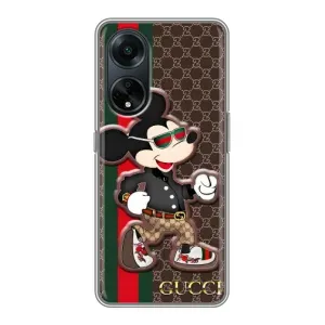 Чехлы Бренд GUCCI для Oppo A98 (Маус Гуччи)