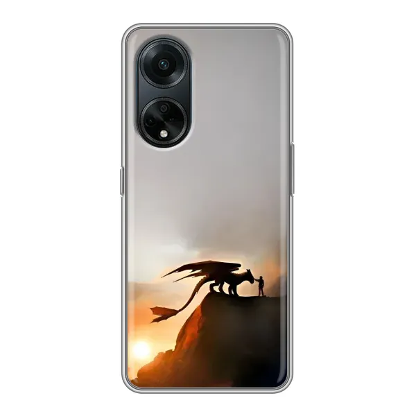 Чехол с рисунком «Мультиик Беззубик» для OPPO A98 Чехол с рисунком «Мультиик Беззубик» для OPPO A98