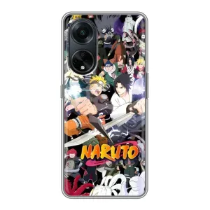 Купить Чехлы на телефон с принтом Anime для Oppo A98 (Наруто постер)