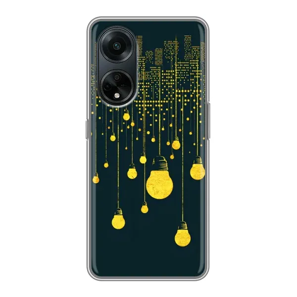 Чехол с рисунком «Ночной город» для OPPO A98 Чехол с рисунком «Ночной город» для OPPO A98