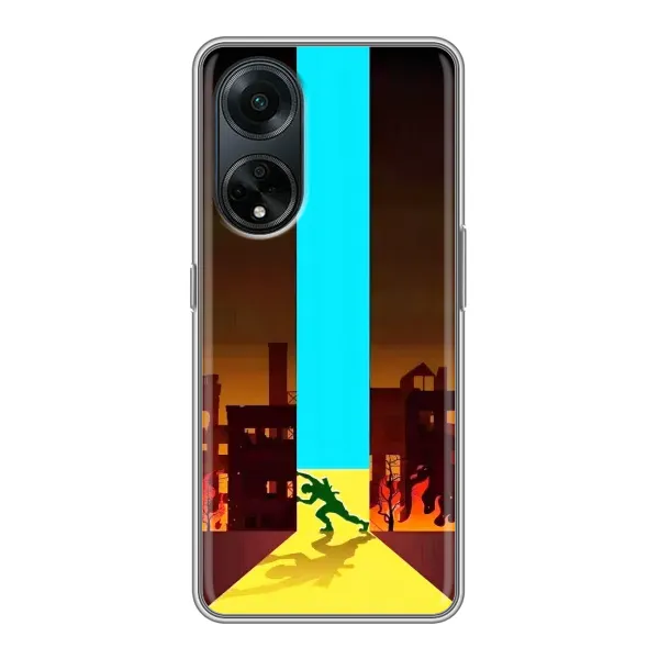 Чехол с рисунком «Освобождение» для OPPO A98 Чехол с рисунком «Освобождение» для OPPO A98