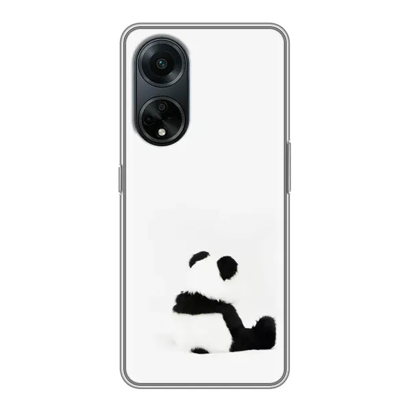 Чехол с рисунком «Панда обиделся» для OPPO A98 Чехол с рисунком «Панда обиделся» для OPPO A98