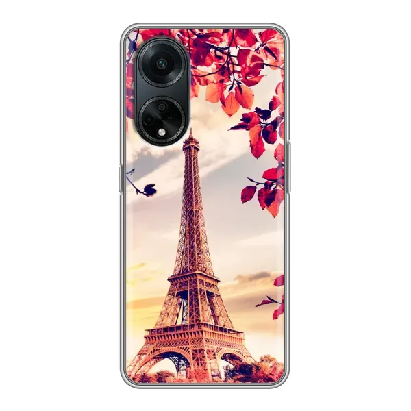Чехол с рисунком «Paris photo» для OPPO A98 Чехол с рисунком «Paris photo» для OPPO A98
