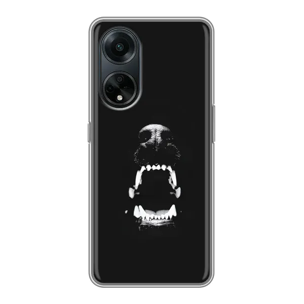 Чехол с рисунком «Пасть добермана» для OPPO A98 Чехол с рисунком «Пасть добермана» для OPPO A98