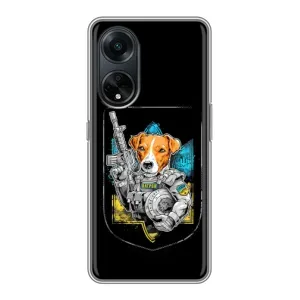 Чехол с рисунком «Патрон Воин» для OPPO A98