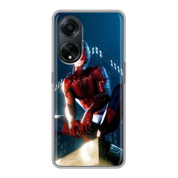 Чехол с рисунком «Паук на доме» для OPPO A98 Чехол с рисунком «Паук на доме» для OPPO A98