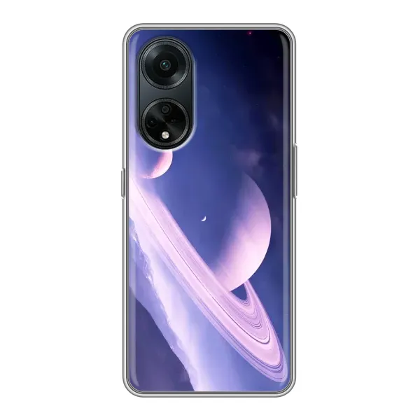 Чехол с рисунком «Планета в космосе» для OPPO A98 Чехол с рисунком «Планета в космосе» для OPPO A98