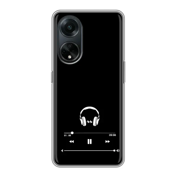 Чехол с рисунком «Плеер» для OPPO A98 Чехол с рисунком «Плеер» для OPPO A98