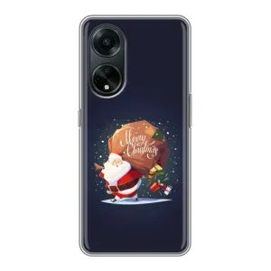 Чохол Санта Клаус для Oppo A98 (Подарунки від Санти)