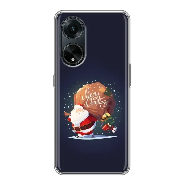 Чехол с рисунком «Подарки от Санты» для OPPO A98 Чехол с рисунком «Подарки от Санты» для OPPO A98