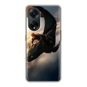Чохол дракон Беззубик для Oppo A98 (Політ Беззубика)