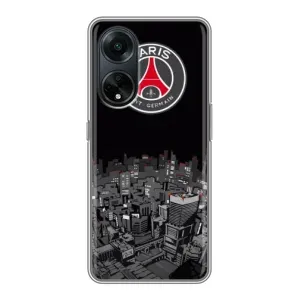 Силиконовые Чехлы принт Футбол на Oppo A98 (PSG)