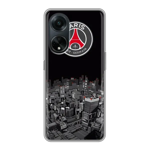 Чехол с рисунком «PSG» для OPPO A98 Чехол с рисунком «PSG» для OPPO A98