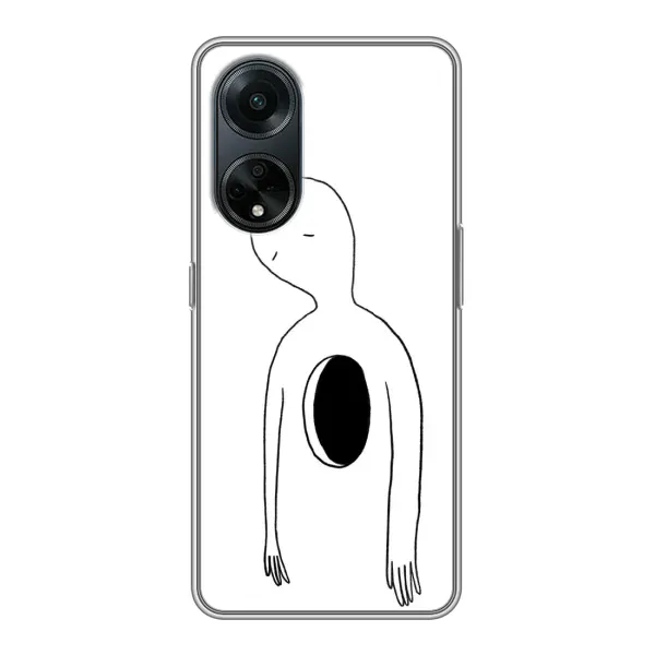 Чехол с рисунком «Пустота» для OPPO A98