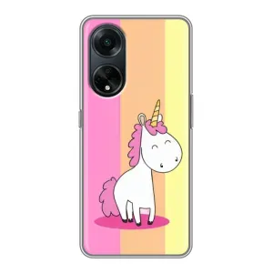 Чохол Unicorn на Oppo A98 (Яскравий Єдинорог)