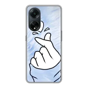 Чохол (Знак сердечка) для Oppo A98 (Серце знак)