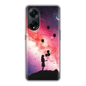 Силиконовые Чехлы Любимому человеку для Oppo A98 (Шарики в небе)