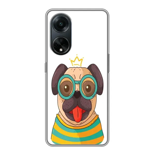 Чехол с рисунком «Собака Король» для OPPO A98 Чехол с рисунком «Собака Король» для OPPO A98
